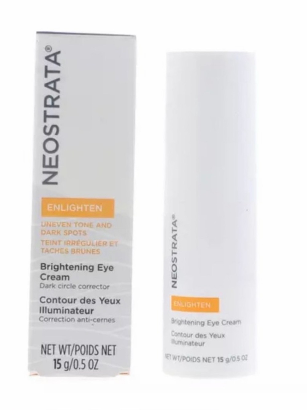 NEW Neostrata Enlighten Brightening Eye Cream 0.5 Oz